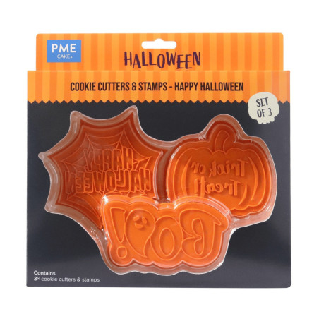 Emporte pièce et tampon Halloween PME