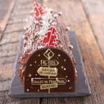buche de noel décoré avec embout de buche