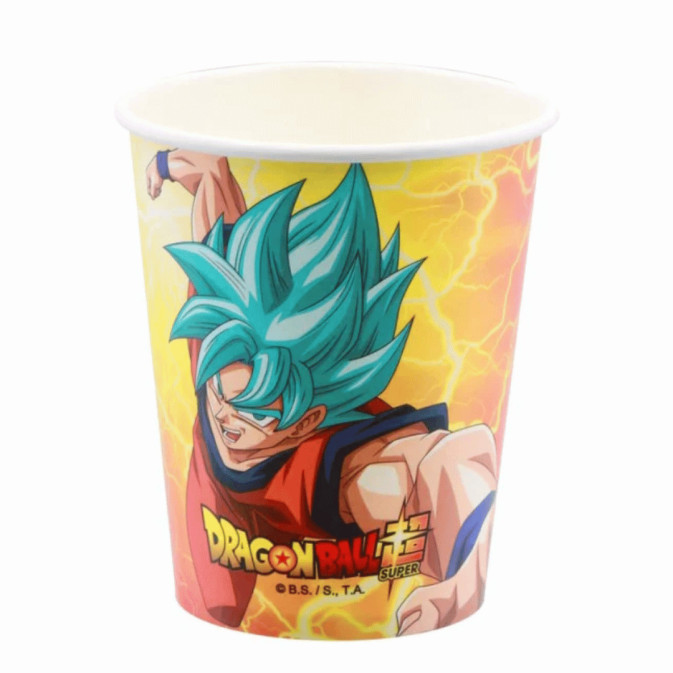 8 gobelets dragon ball