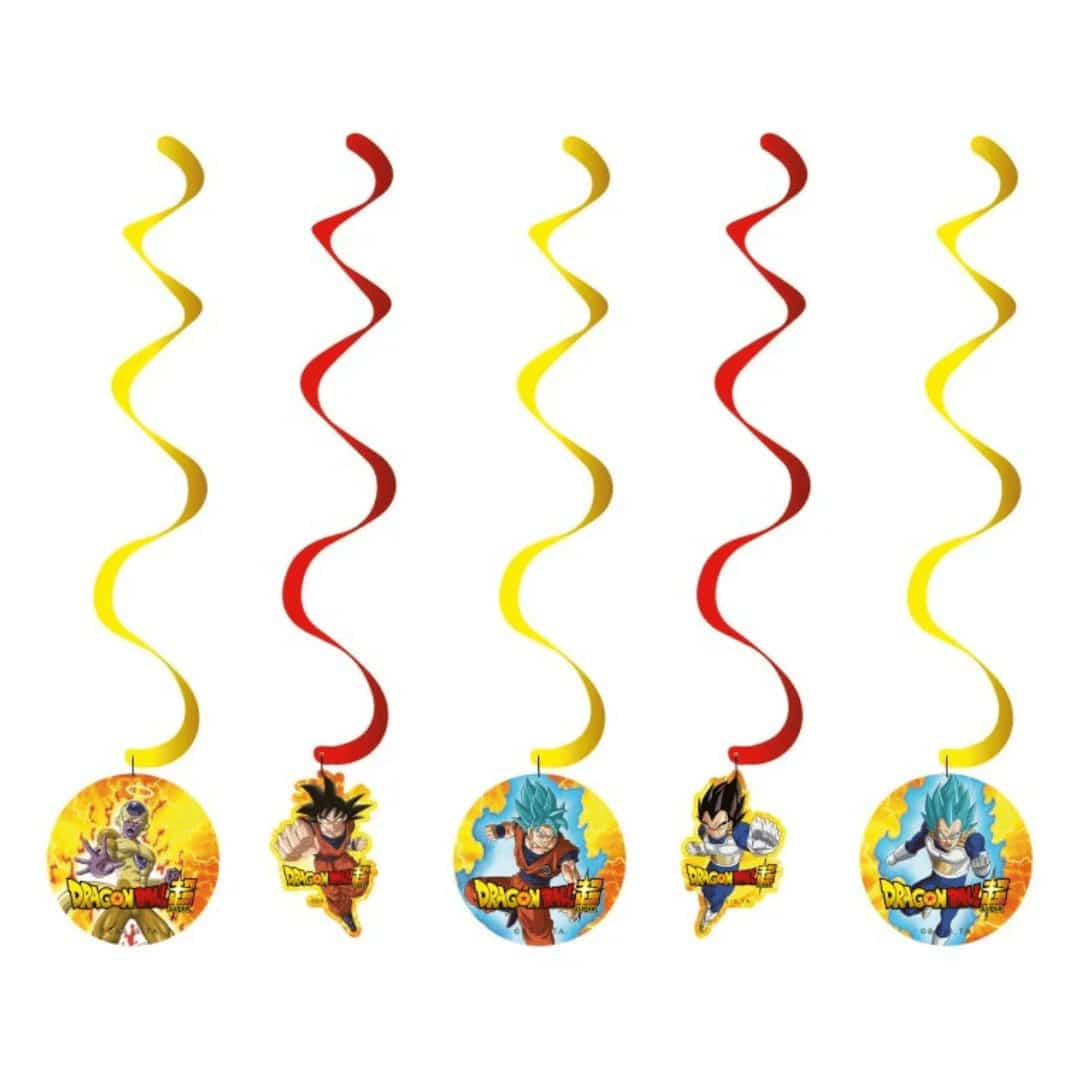 5 suspensions dragon ball