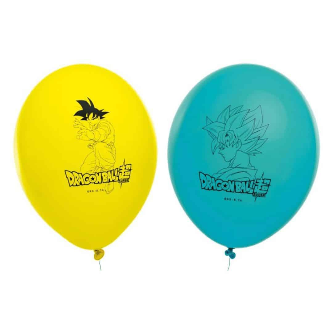 6 ballons latex Dragon Ball