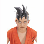 enfant avec coiffe son goku