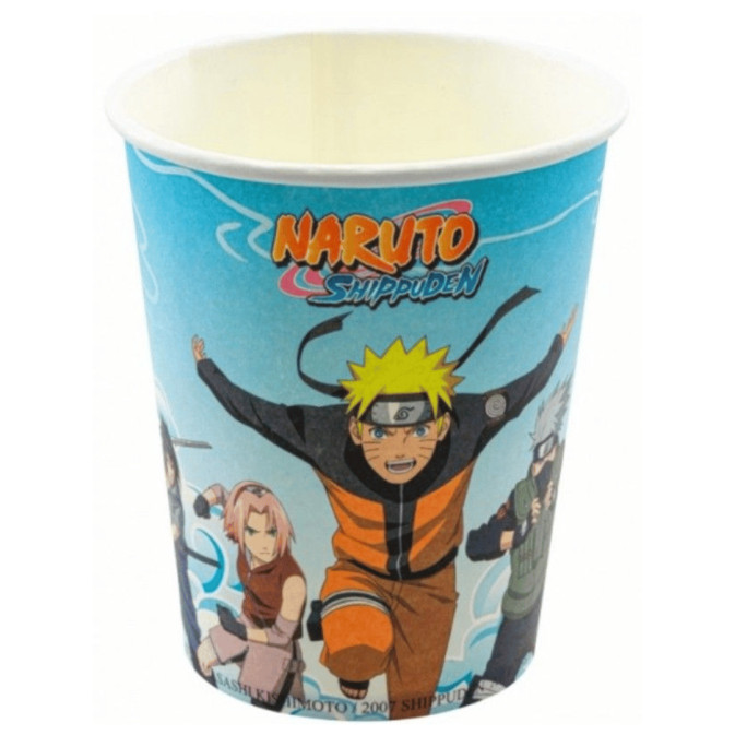 8 gobelets Naruto