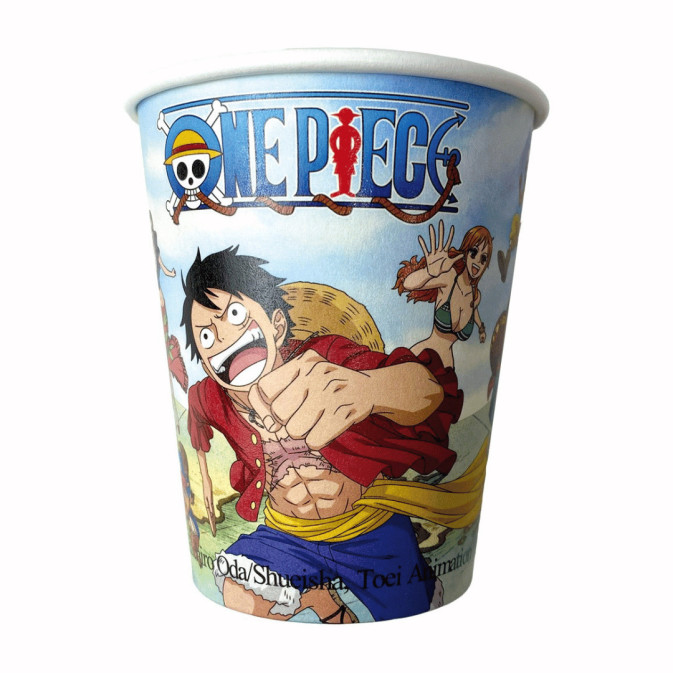 8 gobelets anniversaire One piece