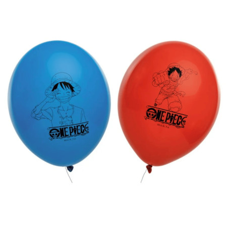 6 ballons One piece