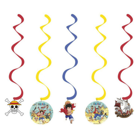 5 suspensions anniversaire One piece