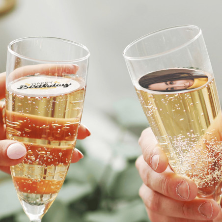 Disques personnalisables pour boissons