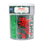 Assortiment de sprinkles de noël