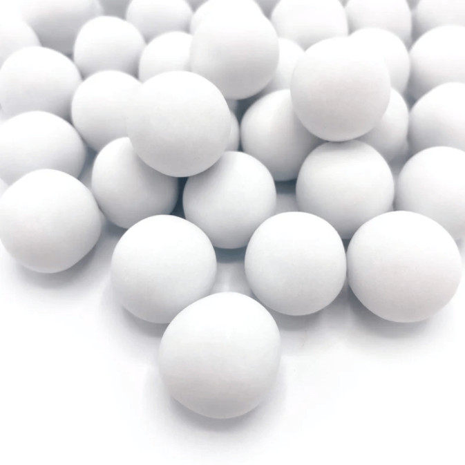 Grosses perles blanches en chocolat happy sprinkles