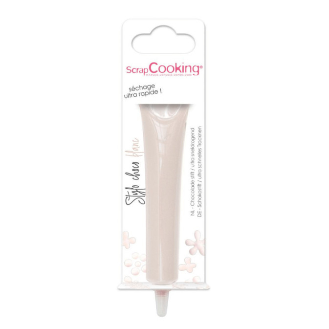 Stylo choco blanc Scrapcooking