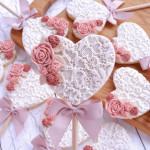 modelage sur un coeur en sucre