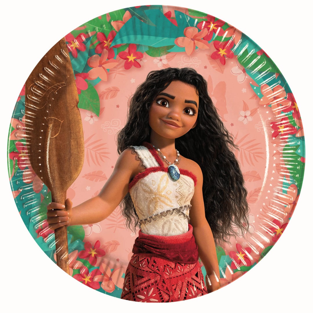 8 assiettes vaiana