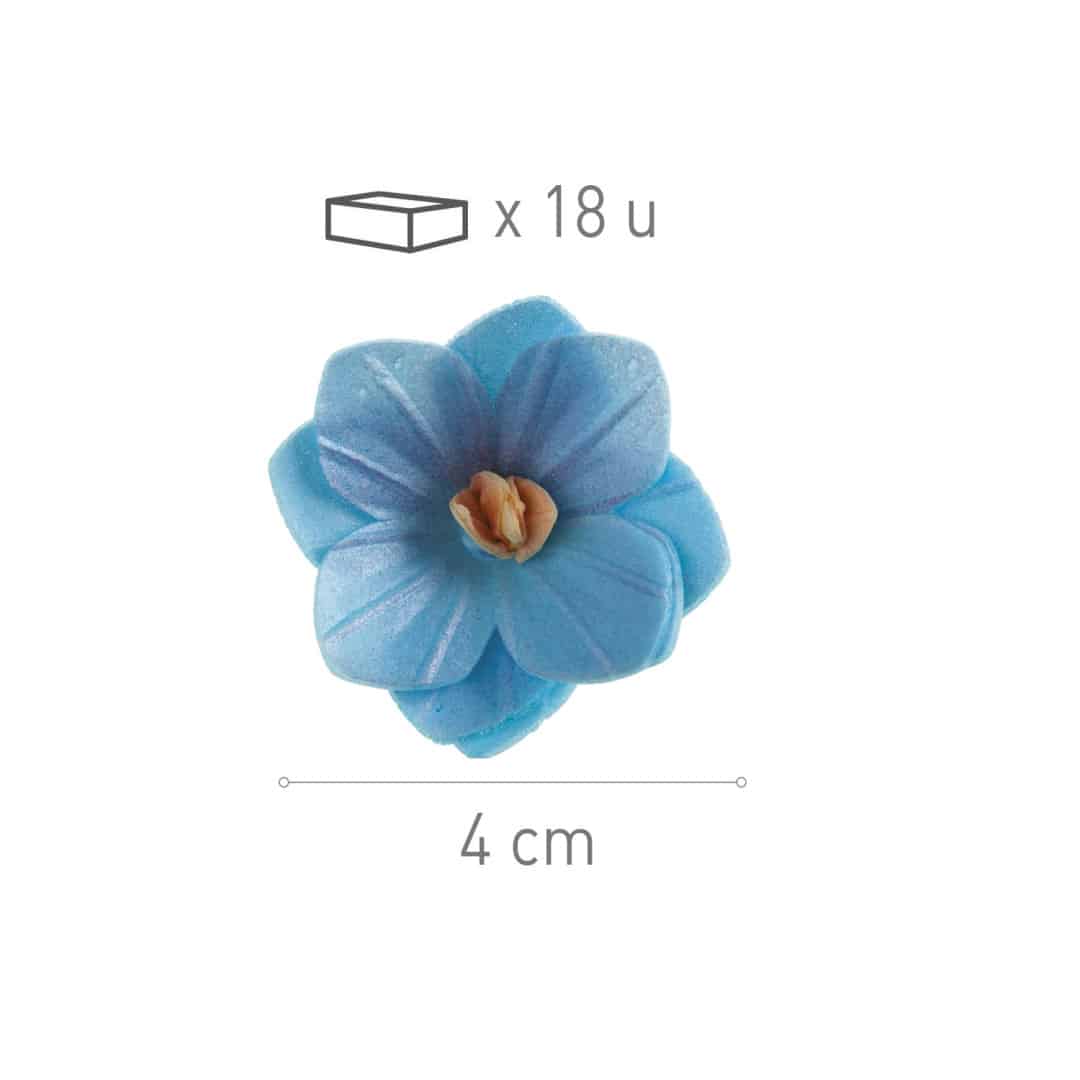 LaVenty Lot de 41 décorations de gâteau bleues arc-en-ciel colorées pour gâteau d'anniversaire, fête prénatale, fête de mariage