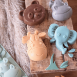 animaux en gâteau fait avec le Moule silicone animaux de la jungle