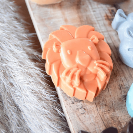 lion en gâteau