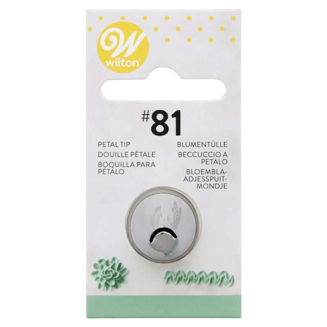 Douille pétale N°81 Wilton packaging