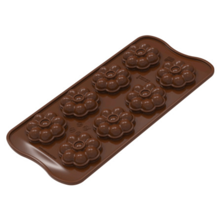 Moule en silicone fleurs pour chocolats - Silikomart