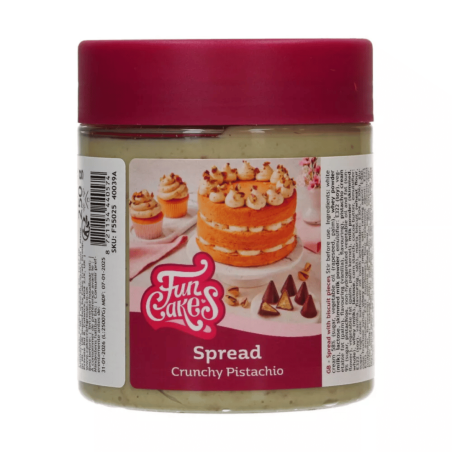 Pâte à tartiner pistache FunCakes 250g