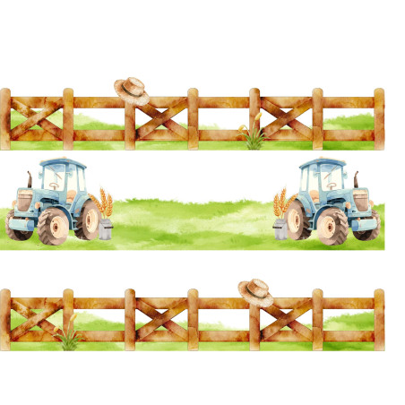 contour-pour-gateau-comestible-tracteur-a-personnaliser