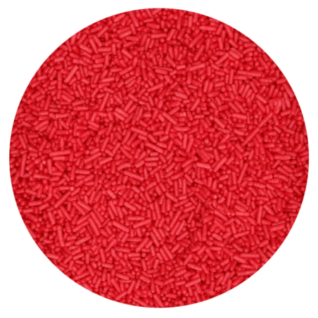 Vermicelles de sucre rouges