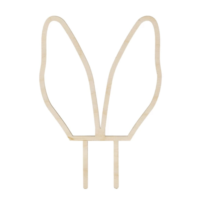 cake toppers oreilles de lapin