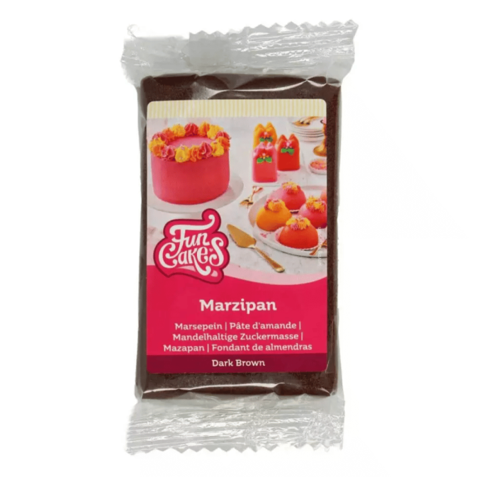 Pâte d'amande funcakes marron 250 gr