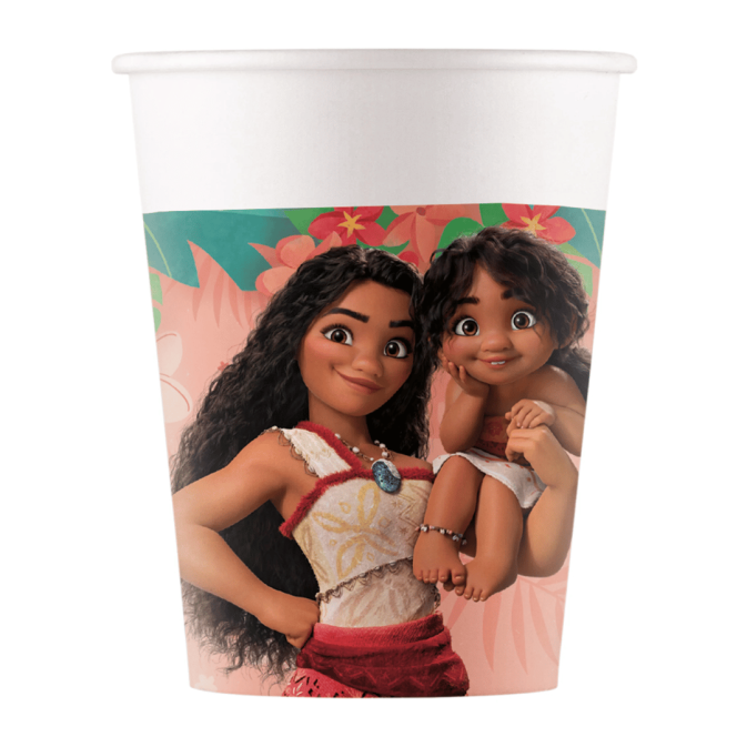 gobelets Vaiana 2™ en carton 200 ml
