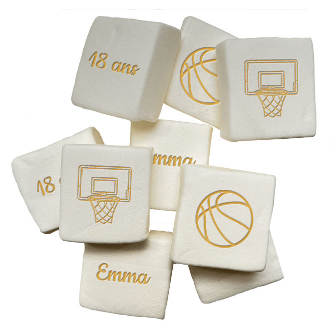 guimauves basket ball