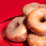 donuts avec glaçage transparent