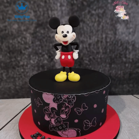 gateau pate a sucre mickey