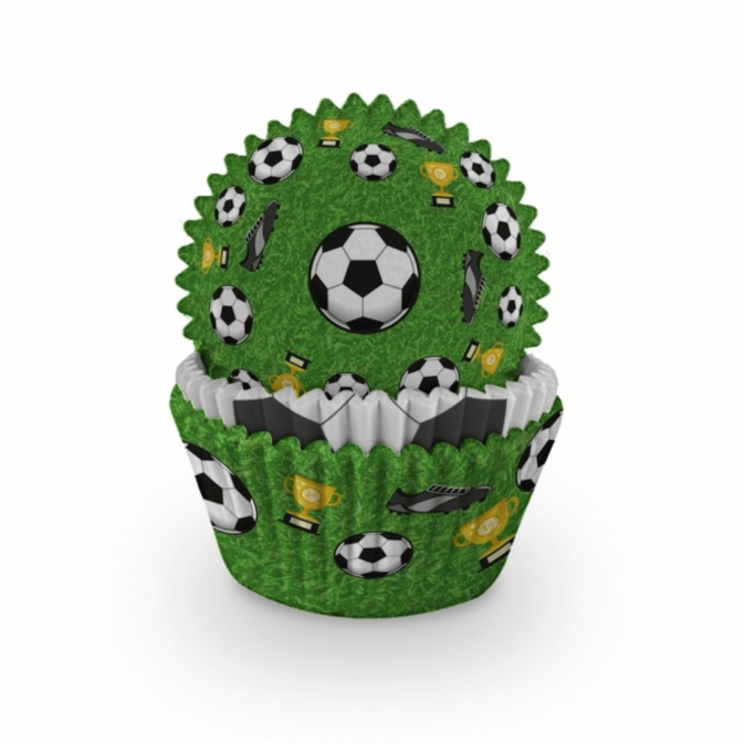 caissettes à cupcakes thème football