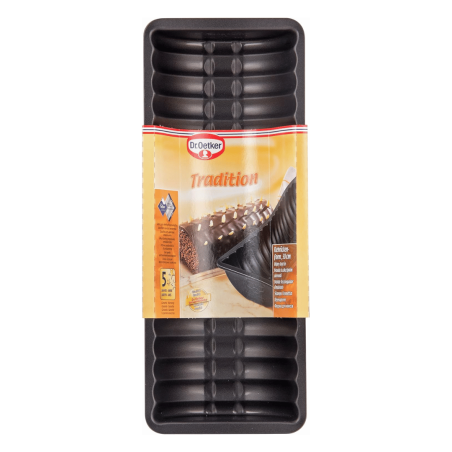 Moule bûche ondulée Dr Oetker 30 cm