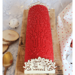 Tapis en silicone pour bûche motifs de Noël Scrapcooking