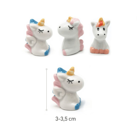 licorne figurines - fèves pour galette des rois