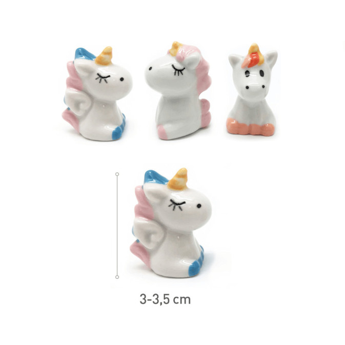 licorne figurines - fèves pour galette des rois