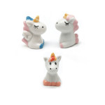 lot de 3 figurines licorne pour galette