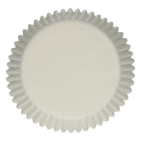 caissettes à cupcakes blanches
