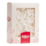 décoration gâteau en azyme - mini fleurs blanches