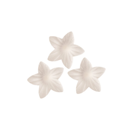 400 fleurs d'azyme blanches