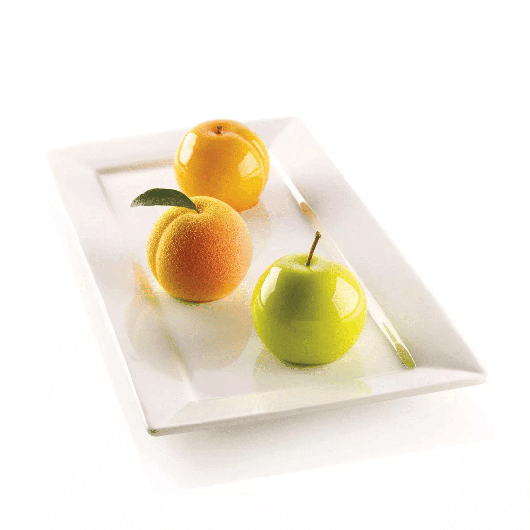 moule silicone trompe l oeil fruits Silikomart