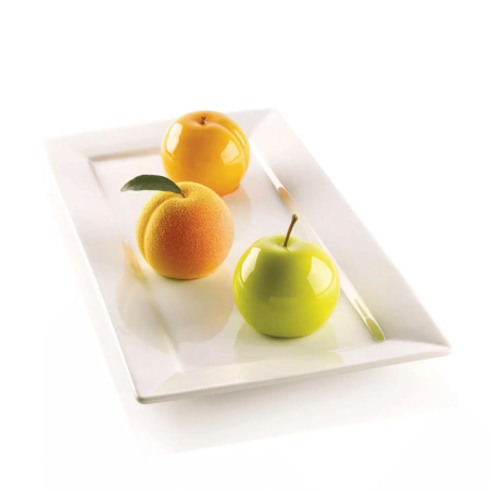 moule silicone trompe l oeil fruits Silikomart