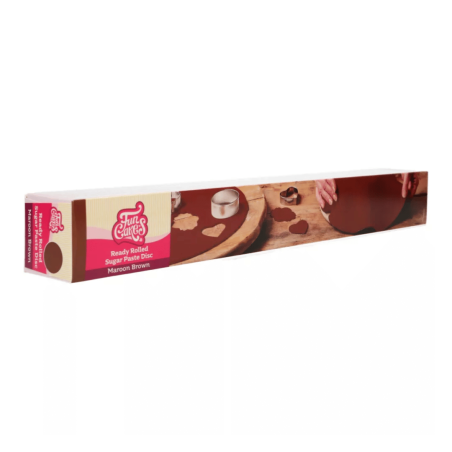 Pâte à sucre rouleau Marron Ø 36 cm funcakes