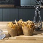 muffins dans caissettes à muffins en kraft