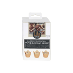 24 caissettes à muffins tulipe en kraft - Lily Cook