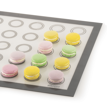 Tapis de cuisson pour macarons en fibre de verre 30x40 cm
