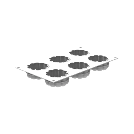 Moule silicone charlotte pour entremets individuels