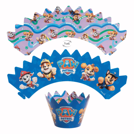 Kit décoration cupcake Pat patrouille