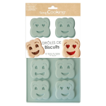 Moule en silicone Scrapcooking pour biscuits façon BN