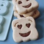 Moule silicone drôle de biscuits pour goûter