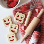 Moule silicone drôle de biscuits façon BN pour goûter